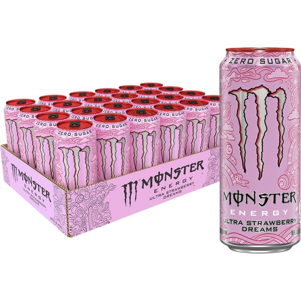 Monster Ultra Strawberry Dreams 16 fl. oz., 24 pk. - Samsclub.com