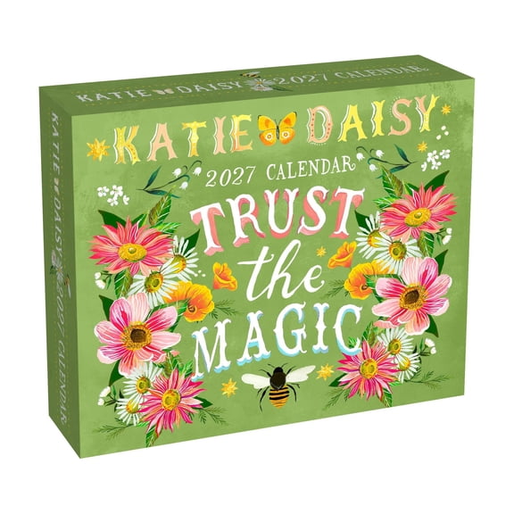 Katie Daisy 2027 Day-to-Day Calendar