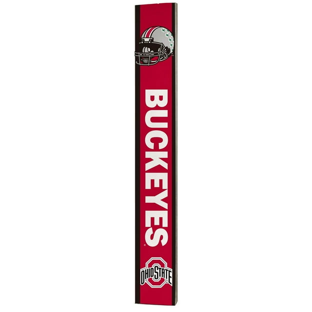 NCAA 8" x 60" Reversible Porch Greeter Sign