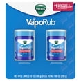 thumbnail image 1 of Vicks VapoRub Topical Analgesic Ointment, 3.53 oz., 2 pk., 1 of 9
