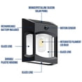 thumbnail image 6 of Westinghouse 600 Lumen Solar Motion Activated Linkable Wall Light, 2pk, 6 of 11