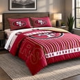 thumbnail image 4 of Logo Brands San Francisco 49ers Queen Bed-In-A-Bag Set, 4 of 5