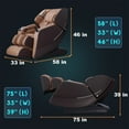 thumbnail image 2 of Best Massage 7000 3D Smart Chair with Negative Oxygen Ions, Assorted Colors, 2 of 11