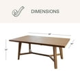 thumbnail image 4 of details by Becki Owens Ren 7-Piece Expandable Dining Set, 4 of 12