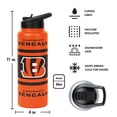 thumbnail image 4 of Logo Brands Cincinnati Bengals Tumbler Set, 4 of 5