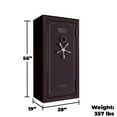 thumbnail image 4 of Sports Afield 30-Gun Fireproof Safe with Electronic Lock, Choose Color, 4 of 7