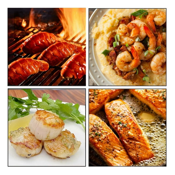 box gift seafood dried mark members 魚介類(加工食品) Member's 5.75 Frozen, Box, Curated Sampler Seafood Premium Mark 魚介類(加工食品)