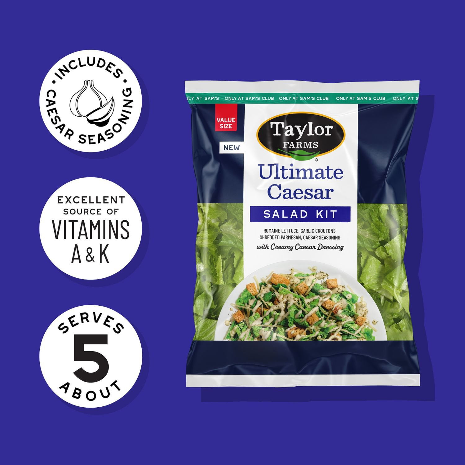 sam's club caesar dressing Member's Mark Caesar Salad Rating: Fresh: 8/10, 2-3 days old: 6.5/10 Price: $4.48 (per lb.) Availability: Year-round As per numerous requests, I'm continuing my reviews of 'Meals To Go' from @samsclub,