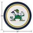 thumbnail image 2 of Collegiate Round Paper Plates, 10", 85 ct., Choose Your Team, 2 of 6