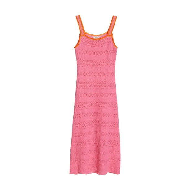 jessica simpson crochet dress Jessica Simpson Women's Crochet Dress (White, Small)