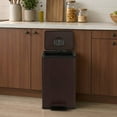 thumbnail image 2 of Simpli-Magic 50 Liter / 13.2 Gallon Step Trash Can with Soft-Close Lid, Hands-Free Foot Pedal, Built-In Odor Filter, Smudge Resistant Finish for Kitchen, Office, Dorm, Multiple Colors, 2 of 5