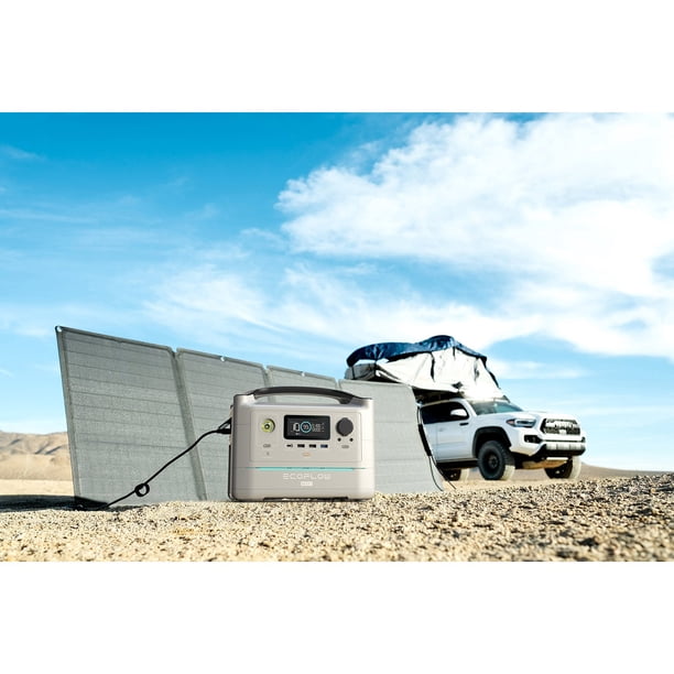 EcoFlow RIVER Max Plus Portable Power Station, 720Wh Solar