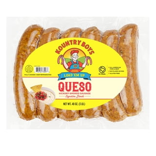 Kountry Boys Queso Smoked Sausage, 48 oz.