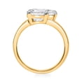 thumbnail image 3 of 2.00 CT.T.W. Pear Cut Solitaire Lab Created Diamond Ring in 18K Yellow Gold, 3 of 5