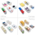 thumbnail image 5 of Smart Design Set of 18 Clear Refrigerator & Freezer Organization Bins, 5 of 7