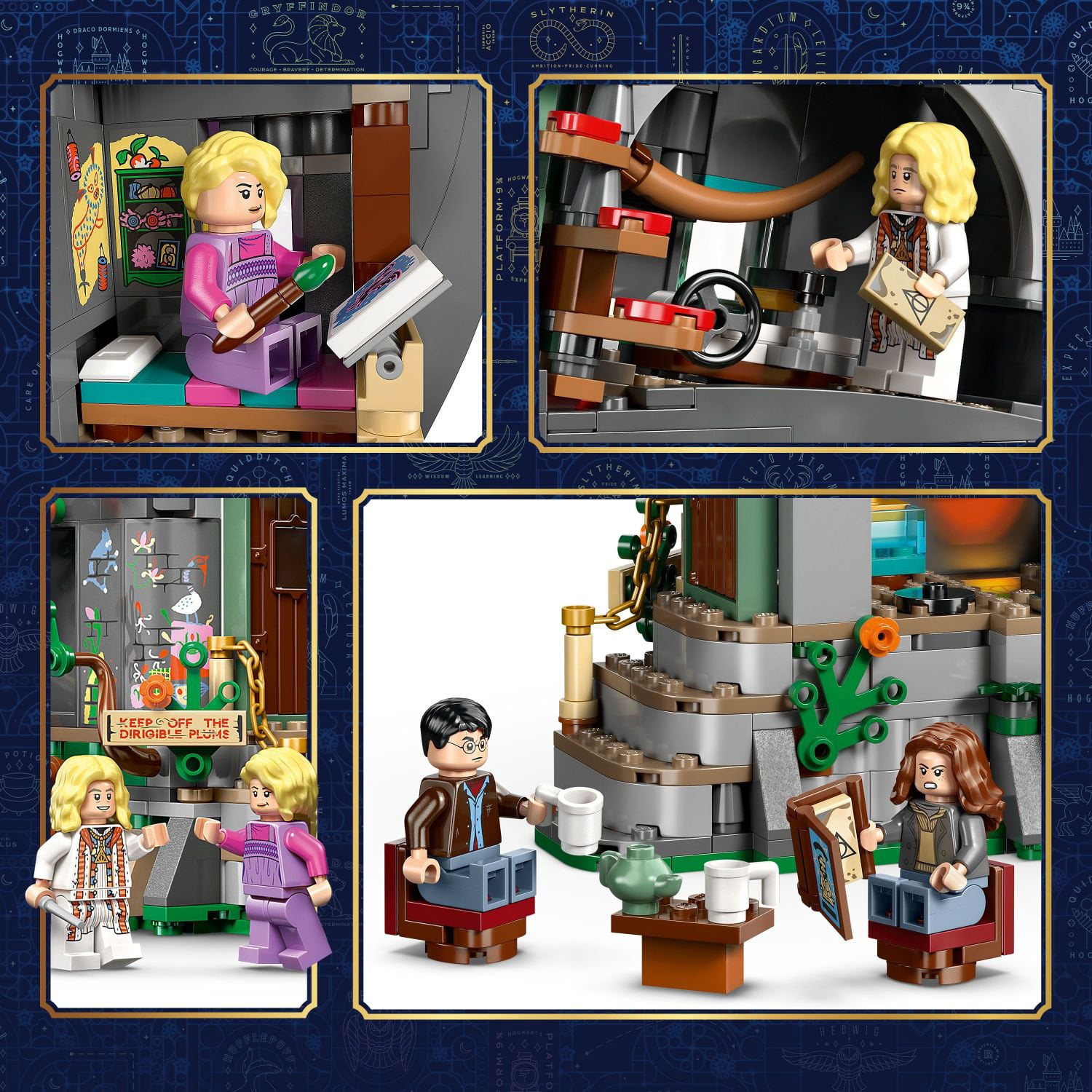 LEGO Harry Potter Luna Lovegood's House Building Set, 764 pc