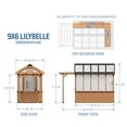 thumbnail image 12 of Backyard Discovery 9'x 6'  Lilybelle Greenhouse, 12 of 13