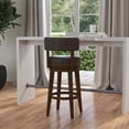 thumbnail image 6 of HH2 Home Lawton Wood Counter Height or Bar Height Swivel Stool, 6 of 13