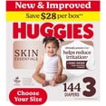 thumbnail image 1 of Huggies Skin Essentials Baby Diapers, Sizes 1-6, 1 of 15