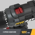 thumbnail image 4 of CAT 18V 1 FOR ALL 1/2" Cordless Drill/Driver with Brushless Motor and 2 Batteries, 4 of 9
