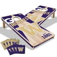 thumbnail image 1 of YouTheFan Washington Huskies 2'x4' Cornhole Board Set, 1 of 6
