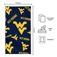 thumbnail image 3 of Logo Brands West Virginia Mountaineers 38"x72" Beach Towel, 3 of 6