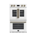 thumbnail image 1 of FORNO Asti 30-Inch Double Electric Wall Oven with Upper French Doors, 1 of 18