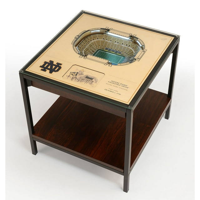 YouTheFan NCAA 25-Layer Stadium View Lighted End Table