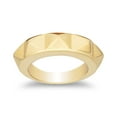 thumbnail image 5 of Neuhardt Bold Twist Band & Pyramid Ring Set in 18K Gold Vermeil, 5 of 12