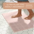 thumbnail image 5 of Town & Country Everyday Ultra Plush Solid Tufted Windowpane Bath Mat 20"x32", 5 of 10