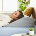thumbnail image 1 of Loungeables Wedge Pillow with Cooling Gel Memory Foam, 1 of 4