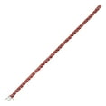 thumbnail image 2 of Princess Cut Gemstone Tennis Bracelet in Sterling Silver, 2 of 3