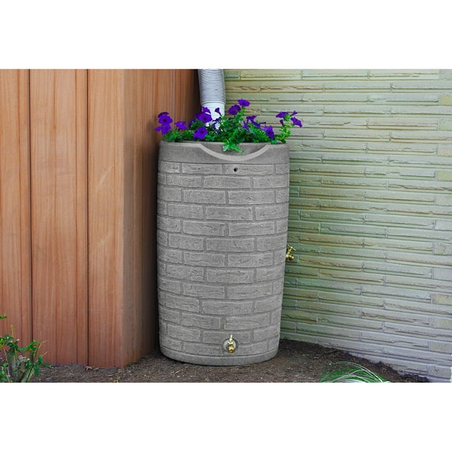 Impressions Downton 50-Gallon Rain Saver, Assorted Colors