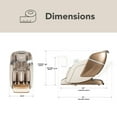 thumbnail image 3 of Titan TP-Ronin Zero-Gravity Heating Massage Chair, 3 of 7
