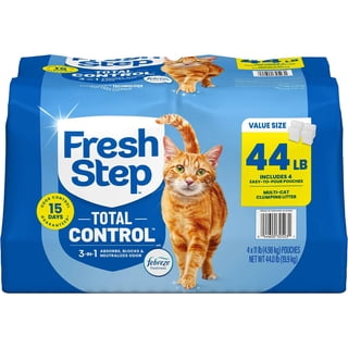 Fresh Step Total Control Scented Clumping Litter with Febreze Freshness, 44 lbs.