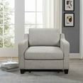 thumbnail image 1 of Marley Stain-Resistant Fabric Chair With Pullout Bed, 1 of 9