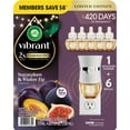 thumbnail image 1 of Air Wick Scented Oil Air Freshener,  Sugarplum & Winter Fig, 1 warmer + 6 refills, 1 of 7