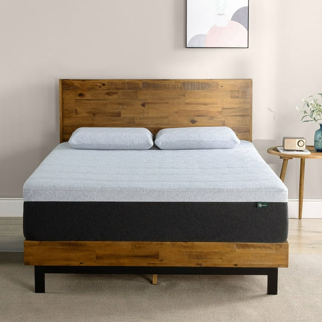 ZINUS Night Therapy 3" Graphite Cooling Memory Foam Mattress Topper, Assorted Sizes