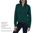 thumbnail image 5 of DKNY Women's Quarter-Zip Sweater, 5 of 8