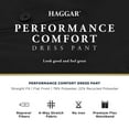 thumbnail image 5 of Haggar Men's Performance Comfort Dress Pant, 5 of 5