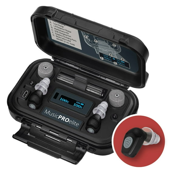 Etymotic MusicPro Elite Musicians Rechargeable Electronic Hearing Protection