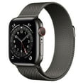thumbnail image 1 of Apple Watch Series 6 Stainless Steel Case with Milanese Loop 40mm GPS + Cellular (Choose Color), 1 of 8