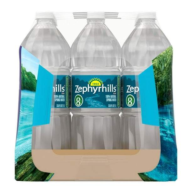 Zephyrhills 100% Natural Spring Water, 1 L, 15 pk. - Samsclub.com