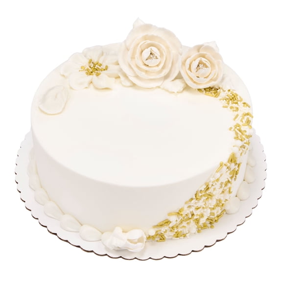 Graceful Radiance 10" Round Double Layer Cake