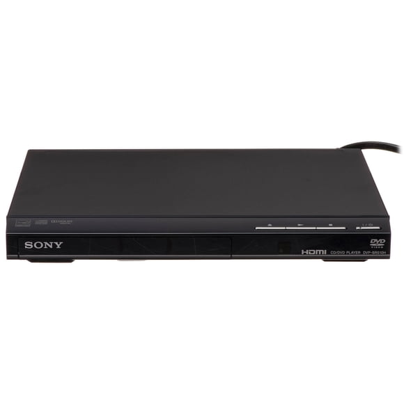 Sony DVD Player, Ultra compact design, HDMI Output, 1080P Upscaling, CD, JPEG, MP3 Playback, Multi Disc resume, Remote included