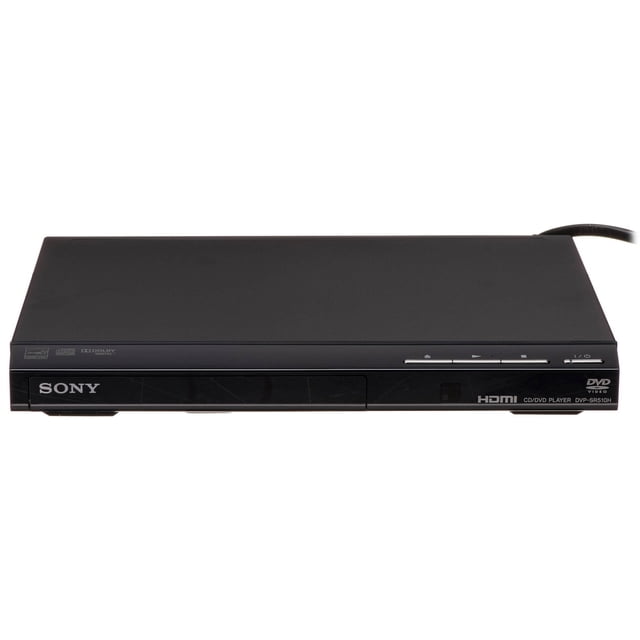 Sony DVD Player, Ultra compact design, HDMI Output, 1080P Upscaling, CD, JPEG, MP3 Playback, Multi Disc resume, Remote included