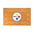thumbnail image 1 of Logo Brands Pittsburgh Steelers Coir Outdoor Mat, 1 of 3