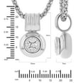 thumbnail image 5 of 0.50 CT. T.W. Vintage Inspired Diamond Pendant in 14K Gold, 5 of 8