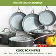 thumbnail image 2 of GreenPan Valencia 11-Piece Ceramic Nonstick Cookware Set, 2 of 11