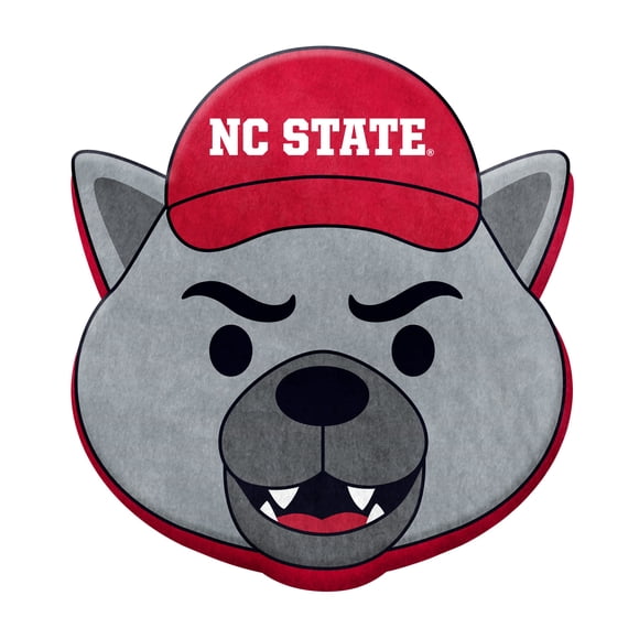 Logo Brands NC State Wolfpack Puff Pillow